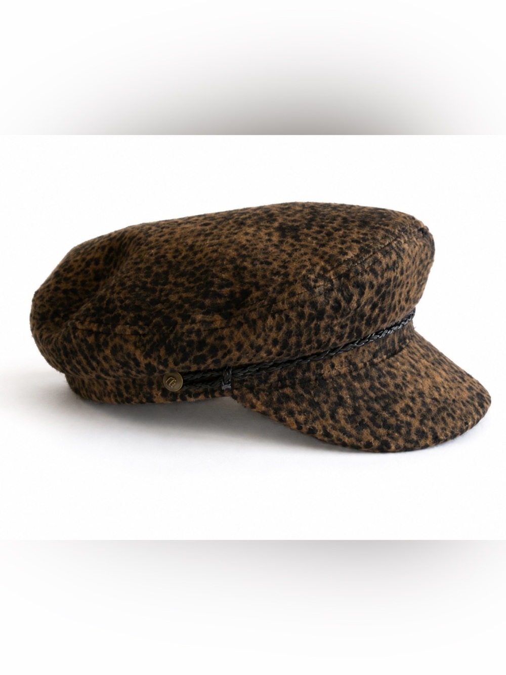 Brixton Fiddler Leopard Fisherman Cap Unisex Large